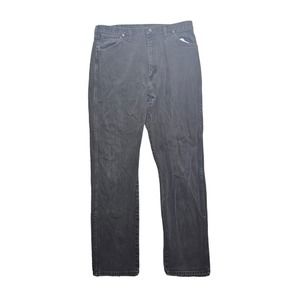 Wrangler 13MWZWK Faded Black Denim Jeans Measure Size 38 x 36 Cowboy Men's